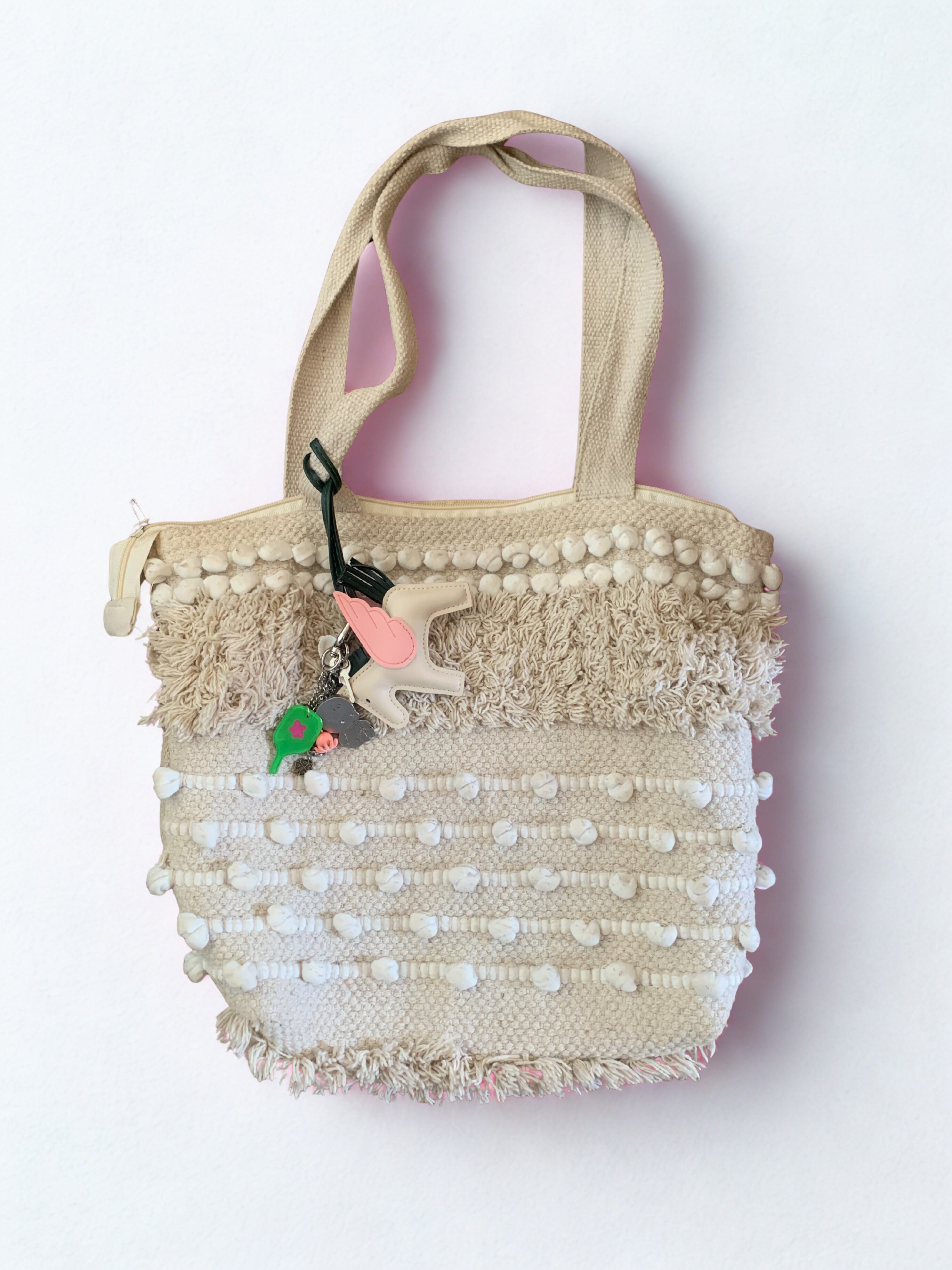 Boho Canvas Tote Bag | Everyday Essential